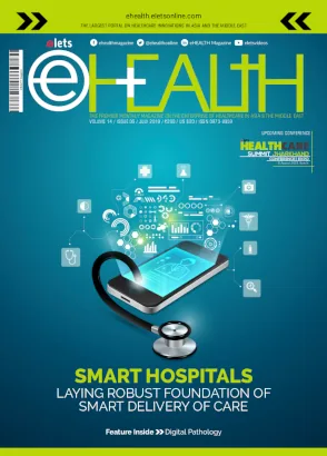 eHealth magazine cover e Health july 2019