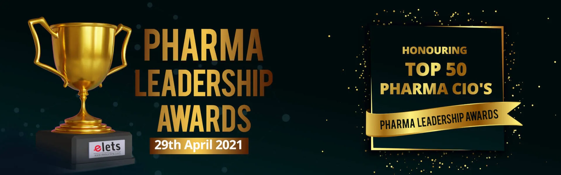 Award banner – Pharma Leadership Summit 2021
